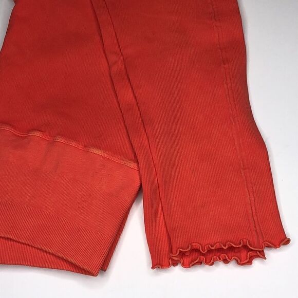 Daily Practice by Anthropologie Everyday Seamless Leggings Scalloped Ribbed M/L - Picture 2 of 5